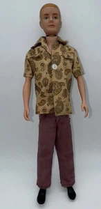 Vintage 1960s Ken Doll with Blonde Flocked Hair Fashion - Picture 1 of 12