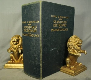 BIG! old Funk & Wagnalls New Standard Dictionary of the English Language 1949 - Bild 1 von 7