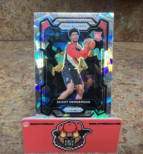 2023-24 Panini Prizm - Cracked Ice Prizm #141 Scoot Henderson (RC) - Bild 1 von 2