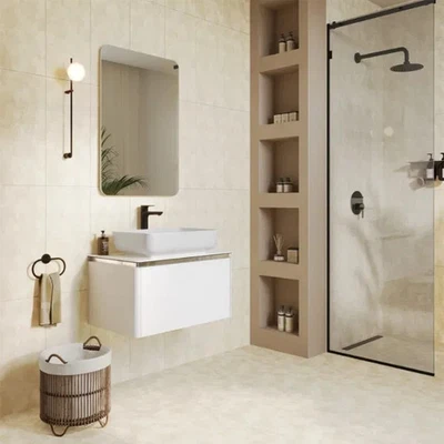 from £12.99 sq.m 60x30 cm ceramic wall Tile and match 60x60 Floor. sample £2.99 - Image 1 of 4