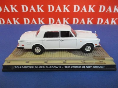 Die cast 1/43 Modellino Auto 007 James Bond Rolls-Royce Silver Shadow II - Immagine 1 di 4