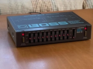 Unidad de efectos de guitarra BOSS RGE-10 ecualizador gráfico micro rack usada JPN - Imagen 1 de 8