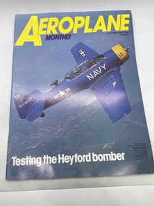 Aeroplane Monthly Magazine September 1984 Issue 137 Heyford Bomber - Picture 1 of 3
