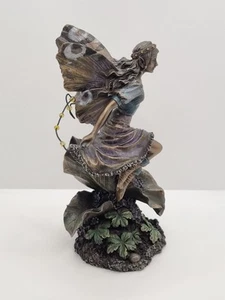 Figura de hadas de jardín veronesa de colección escultura de resina de bronce 2005 PCT 7,5" rara - Imagen 1 de 18
