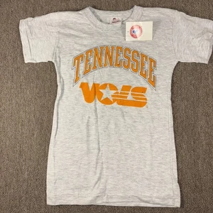 University of Tennessee Vols Youth T-shirt 10/12 Medium Gray NWT - Picture 1 of 3