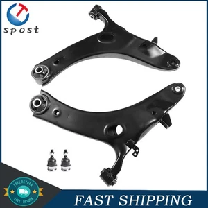 2Pcs Front Lower Control Arms w/Ball Joint Kit For 09-14 Subaru Forester 2.5L - Picture 1 of 8