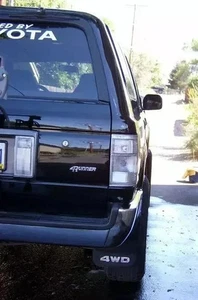 SR5 TOYOTA 4RUNNER 1990 TO 1995 ALL CLEAR TAILLIGHT LENSES - Picture 1 of 6