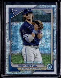 2024 Bowman Bobby Witt Jr. Chrome Mojo Refractors Image Variation - Picture 1 of 2