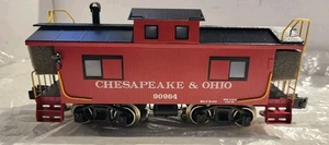 Right Of The Way O Gauge Smoking Caboose Chesapeake & Ohio #90964 3 Rail  - Picture 1 of 10