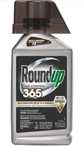 Roundup Max Control 365 Concentrate 32 oz. Weed Vegetation Killer For 12 Months - Picture 1 of 8