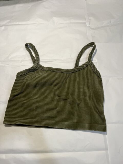 ✨Forever 21 Crop Top Women’s Size Medium, Band Boston, Mesh, Rocker, Biker,  GUC✨