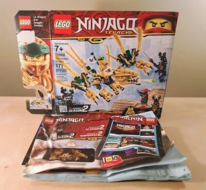 LEGO NINJAGO LEGACY THE GOLDEN DRAGON SET 70666 SOLO CAJA E INSTRUCCIONES - Imagen 1 de 1