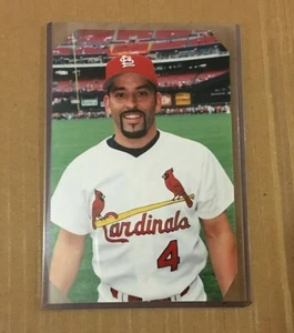 FERNANDO VINA #4 AUTOGRAPHED PHOTO 4X6 PHOTO ST. LOUIS CARDINALS - Picture 1 of 2