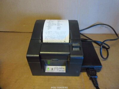 Fujitsu FP-1000 USB Thermal 80mm Ticket Receipt POS Printer Black - TESTED OK - Image 1 of 4