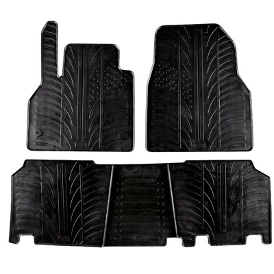 Alfombrillas de goma para coche Renault Kangoo MK2 para todo tipo de clima revestimientos de automóviles de alta resistencia Foto 1 de 4