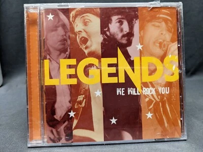 Time Life Legends We Will Rock You CD Eric Clapton Queen Boston Heart The Eagles Foto 1 de 2