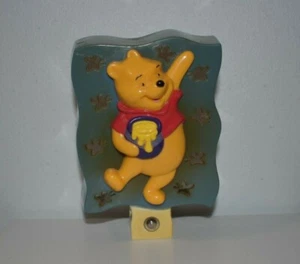 Disney Winnie The Pooh Night Light Wall Plugin Room Light Childrens Book Works - Picture 1 of 11