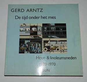 rare Gerd Arntz Hout- Linoleumsneden Isotype Neurath 1988 pbk vg - Picture 1 of 12