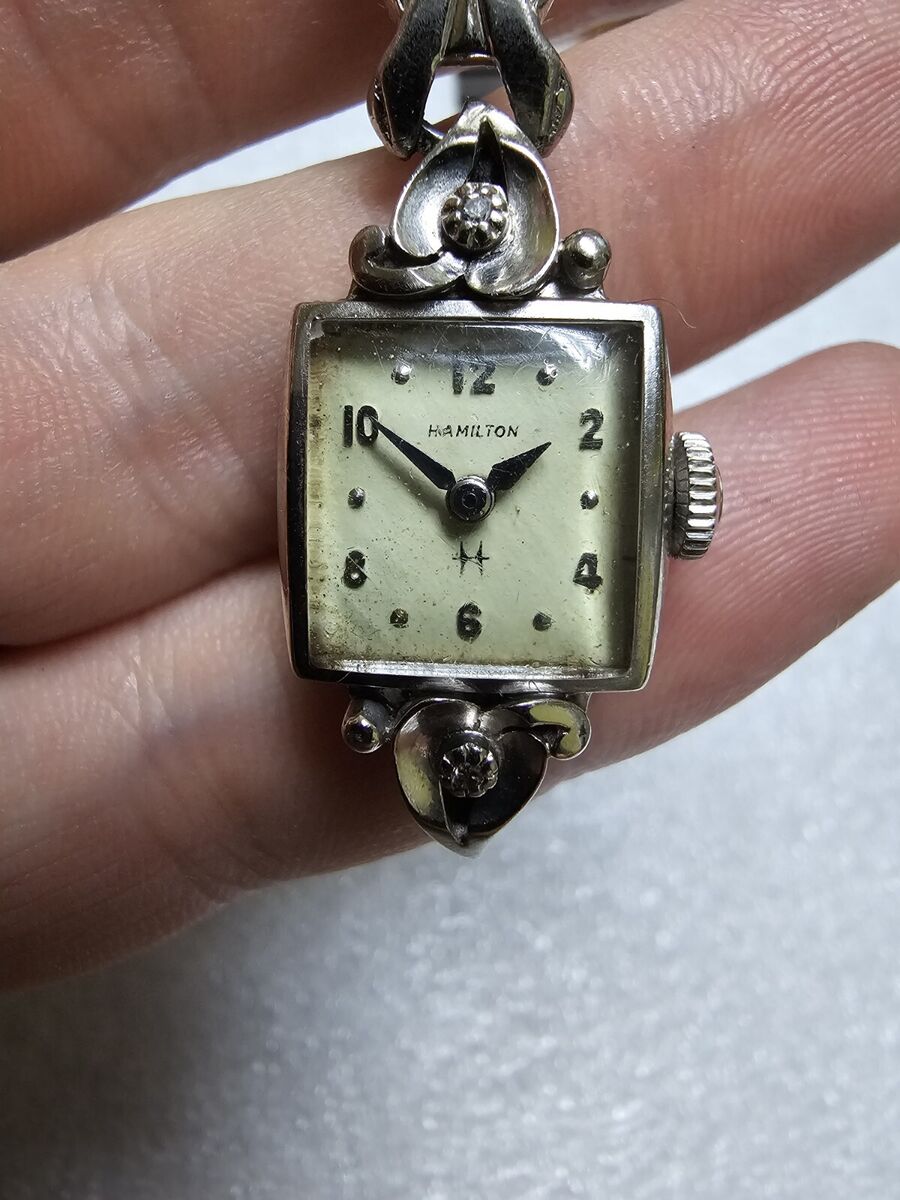 Hamilton Luxury Wristwatches with Diamond Accent for sale | eBay Hamilton Luxury Wristwatches with Diamond Accent for sale | eBay