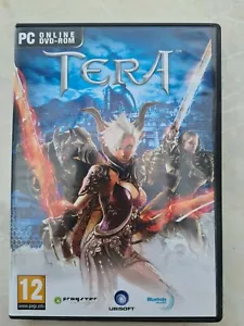 TERA PC CD-ROM VIDEO GAME 4 CD ORIGINAL MANUALS USED GAME - Picture 1 of 5