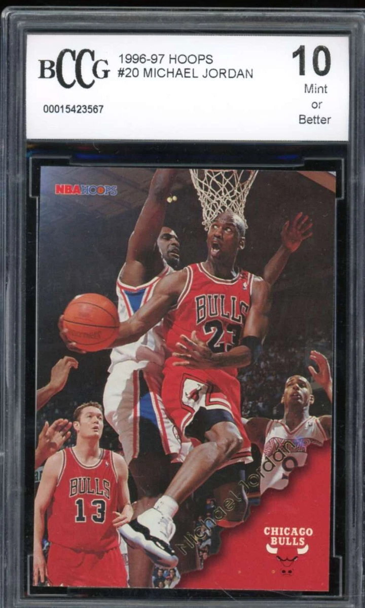 1996-97 NBA Hoops - Michael Jordan #20 for sale | eBay