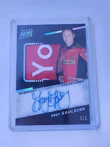 2023 Panini Prime Gray Gaulding Midnight Silhouette Signatures /5 - Picture 1 of 2
