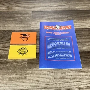 Monopoly Major League Baseball 1999 Edition Replacement Chance/Community Cards - Picture 1 of 6