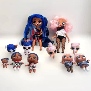 OMG LOL Lote Muñeca Sorpresa Uptown Downtown BB Girl Familia Lil Sis Mascotas Exclusivas - Imagen 1 de 20