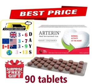 Arterin-Cholesterol,Cardiovascular,Blood Vessels -90 Tablets - Picture 1 of 2