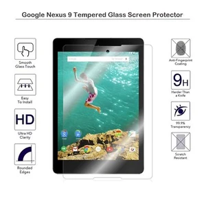 Premium Tempered Glass Screen Protector for Google Nexus 9 with 2.5D Curved edge - Picture 1 of 1