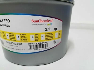 SUNCHEMICAL SunLit Exact PSO EXA26 process yellow 2,5KG(12€/kg)