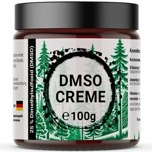 100g DMSO Creme Dimethylsulfoxid Ph. Eur. Reinheit Basiscreme im Glastiegel - Bild 1 von 8