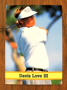DAVIS LOVE III 1993 UK FAX PAX BERÜHMTE GOLFER #36 GOLFLEGENDE - Bild 1 von 1