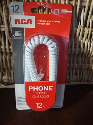 RCA 12ft. Phone Handset Coil Cord - Image 1 of 4