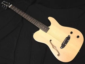 Line Body Acoustic Guitar Thin SNTL Electric Oriental F Hole OL-FL-P SCHECTER - Picture 1 of 7