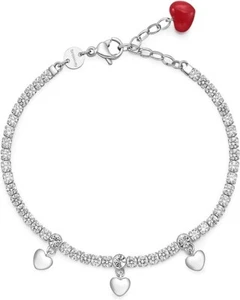 Bracciale Brosway Donna BEI043 Desideri con Cuore in Acciaio Cristallo - Foto 1 di 2