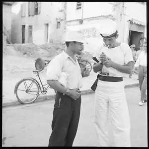 Photo papier argentique Baryté Grèce MARIN 1960 format 30x30cm - Bild 1 von 1