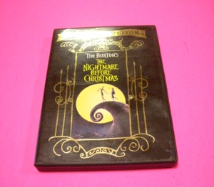THE NIGHTMARE BEFORE CHRISTMAS - DVD - 2000 - ORIG.INSERT INCLD. - VERY GOOD - Imagen 1 de 5