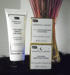 Collagen Facial Care Anti-Wrinkle Anti Aging Cleanser & Moisturizer BPure3Pc Set - Picture 1 of 16