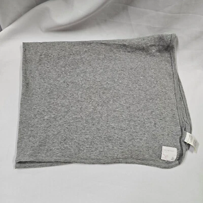 Burt's Bees Baby Gris 100% Algodón Orgánico Envoltura Manta Recepción/Lovey Foto 1 de 4