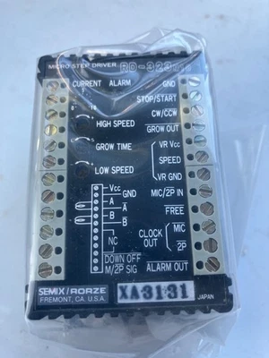 Semix Rorze Pulse Motor Driver RD-323 M10 2 Phase 3A P XA3131 Drop In Replacemen - Image 1 of 4