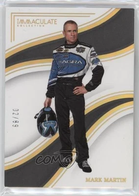 2023 Panini Chronicles Immaculate Collection Holo Gold /89 Mark Martin #1 HOF - Image 1 of 2