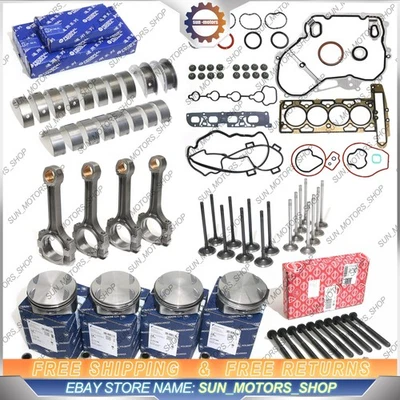 OEM Engine Overhaul Rebuild Kit &Timing Chain set For Chevy Buick GMC 2.4L 10-17 - Image 1 of 4