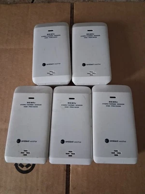 Lote de 5 sensores hidrotermos de alta precisión para clima ambiental 915 MHz usados funcionando Foto 1 de 4