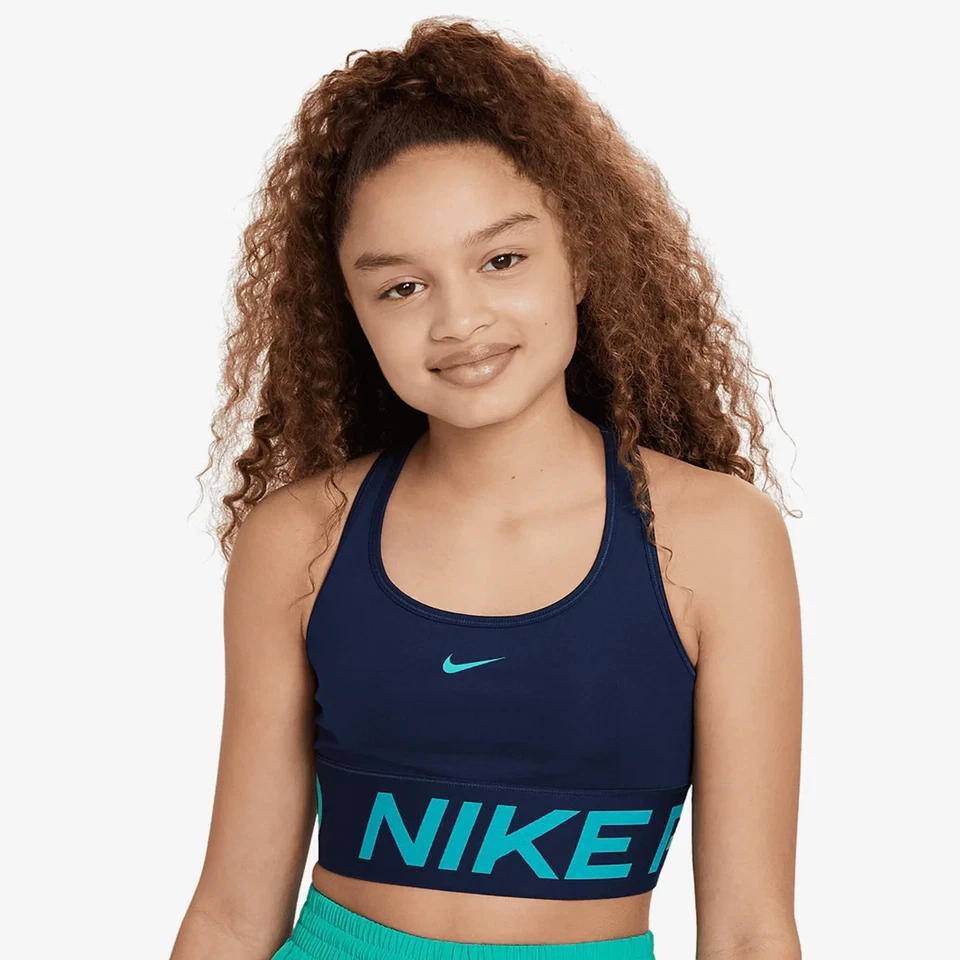 NWT Nike Sportswear Older Girls Pro Sports Bra 8 15Y FQ1259-410 XL - Image 1 of 1
