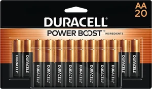 Duracell Coppertop AA Batteries with Power Boost Ingredients, 20 Count Pack - Picture 1 of 6