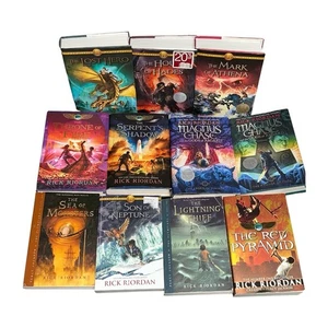 Rick Riordan Lot Percy Jackson Heroes Olympus Kane Chronicles Magnus Chase Book - Picture 1 of 23