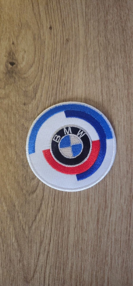 ----- Aufnäher Patch Aufbügler BMW Motorcycles Motorradsport Tuning Biker GT Autosport