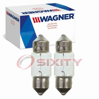 2 pc Wagner Map Light Bulbs for 1996-2014 Dodge Attitude i10 Stealth Stratus mk - Image 1 of 4
