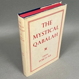 RARE Dion Fortune: The Mystical Qabalah HC Book 8th Printing Vintage 1969 Ed. SCHÖN - Bild 1 von 18